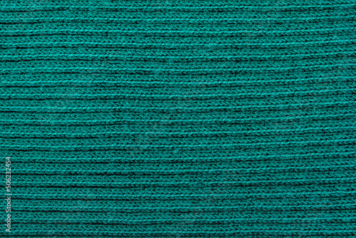 fabric green texture close up