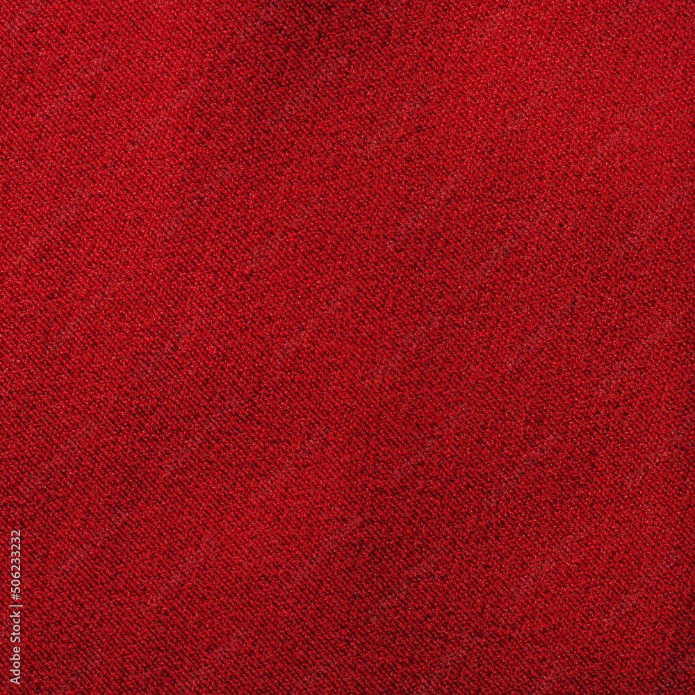 Fototapeta premium red fabric texture close up