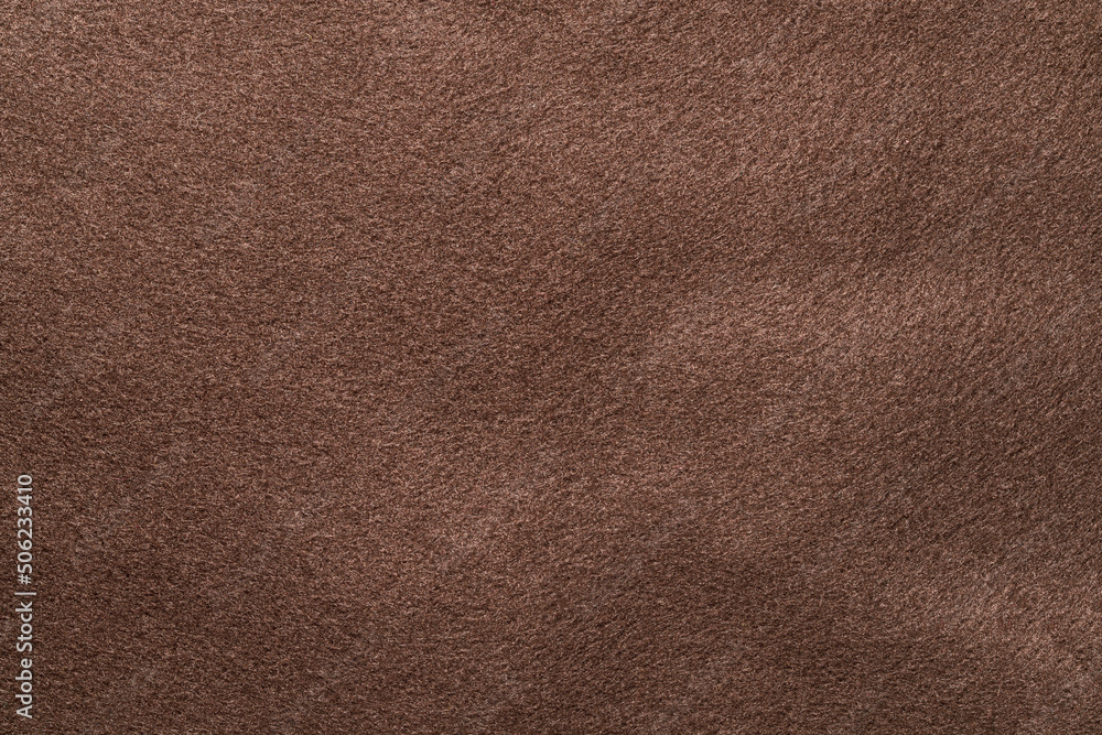 Fototapeta premium brown fabric texture closeup