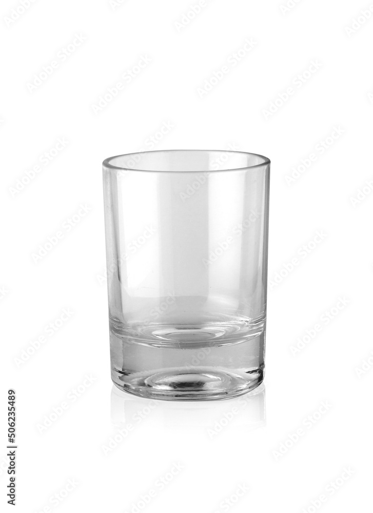Glass of water or whiskey and wine. Empty glass for alcoholic beverages on white background. Glass of water or whiskey and wine. Empty glass for alcoholic beverages on white background.