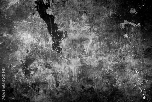 Texture of a worn metal surface with traces of damage, wear and rust, designer look, original close up