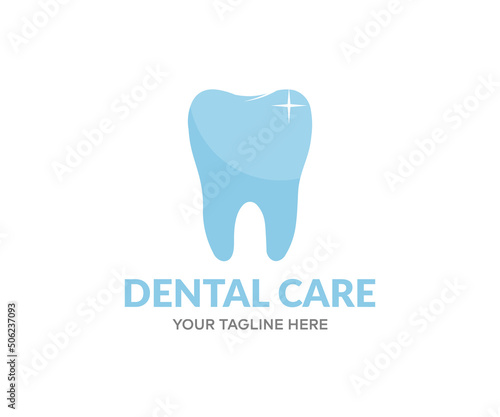 Dental concept, dental care, teeth protected by good hygiene, products and dental logo design. Oral care and hygiene products vector design and illustration.
