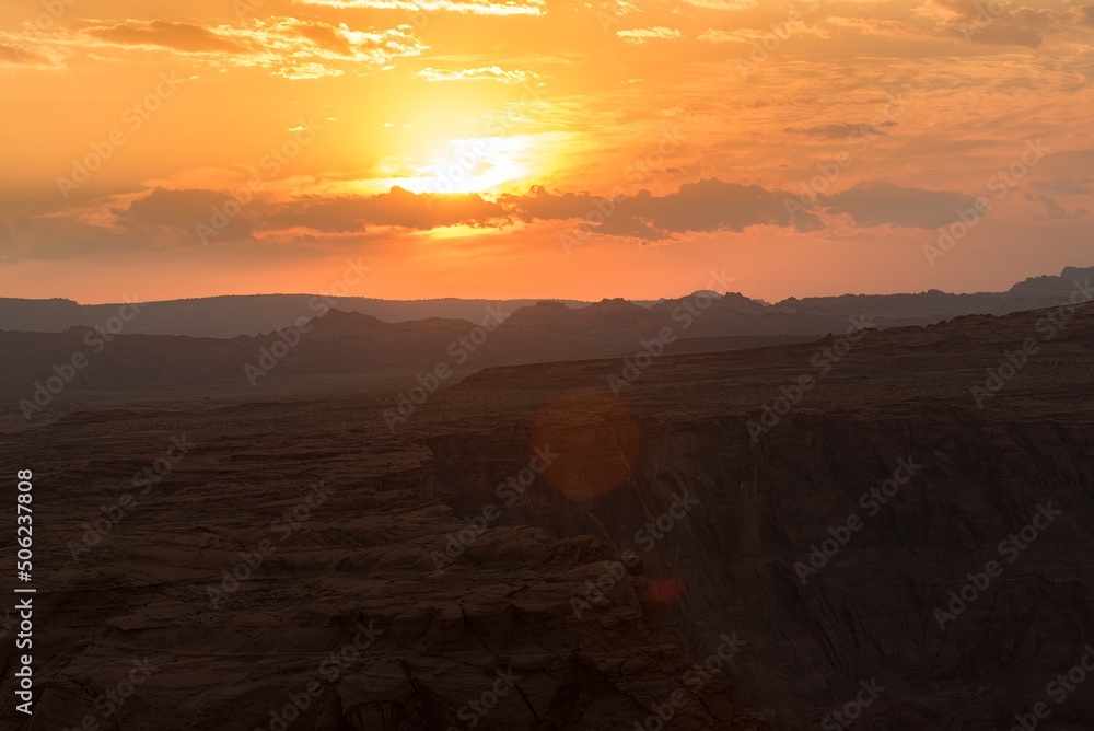 Beautiful landscape of Grand Canyon National Park - North Rim, Arizona, USA
