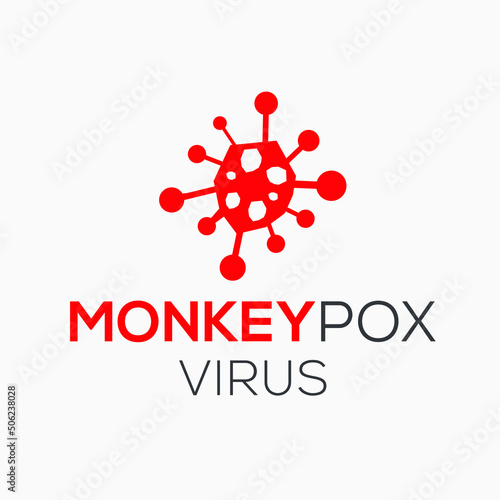 Creative (MONKEYPOX VIRUS) is a viral zoonosis virus with Icons ,Vector illustration.