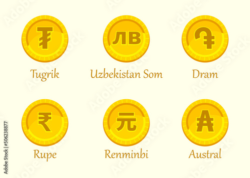 set of coins