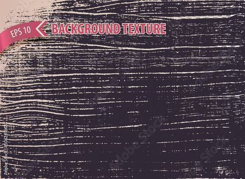 Rough wooden overlay texture with distressed effect. Abstract background to imitate vintage scrapes, scratch, roughness, cuts. Vector backdrop.