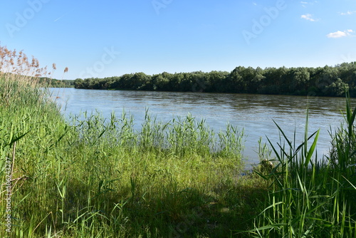 Danube River, on the Slovak-Hungarian border,