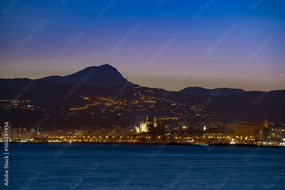 City of Las Palmas de Gran Canaria at sunset. Gran Canaria. Canary Islands. Spain.