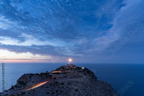 Scenic view of Cap de Formentor, Mallorca, Spain photo