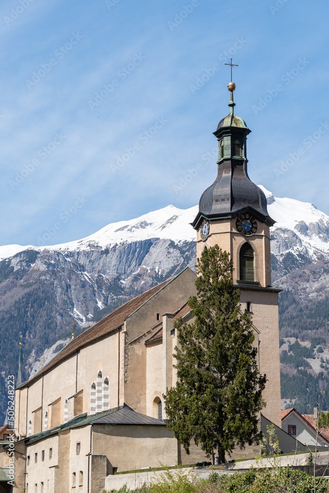 Saint Maria church in Chur in Switzerland