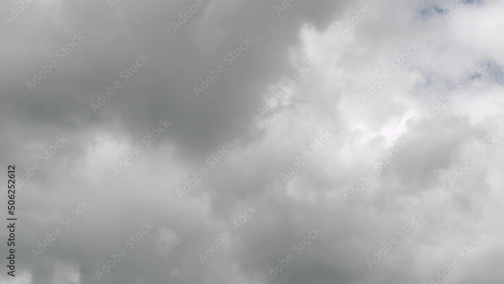Clouds are moving across the sky. Overcast sky Clouds are moving across the sky. Overcast sky