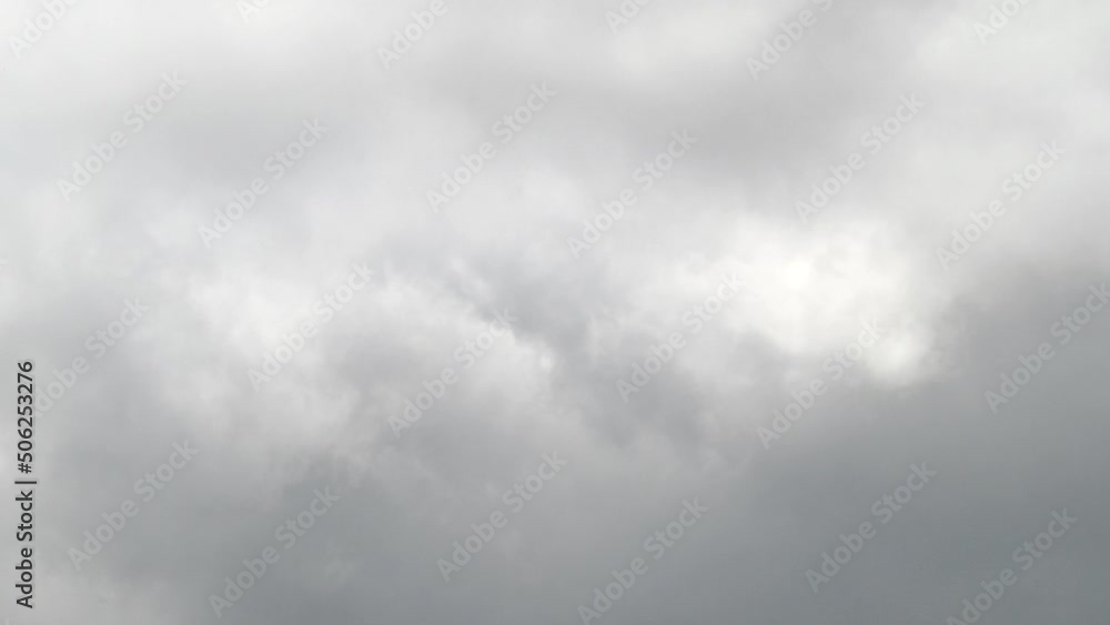 Clouds are moving across the sky. Overcast sky Clouds are moving across the sky. Overcast sky