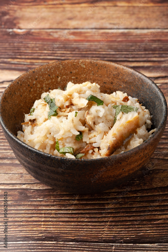 アジの炊き込みご飯 アジの炊き込みご飯