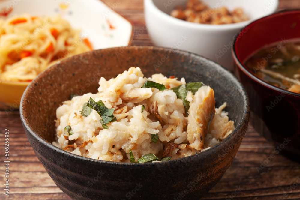 アジの炊き込みご飯 アジの炊き込みご飯