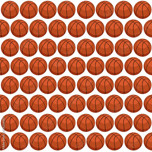 Basketball seamless texture