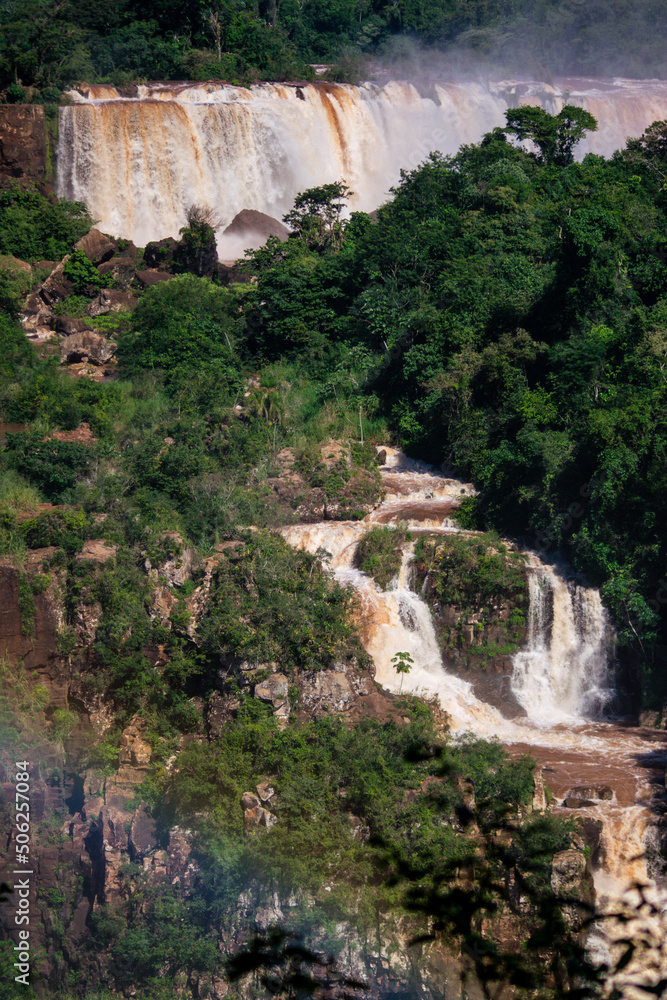 Fototapeta premium waterfall in the mountains