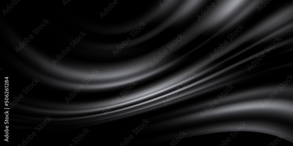 Smooth elegant black satin texture abstract background. Luxurious background design Smooth elegant black satin texture abstract background. Luxurious background design
