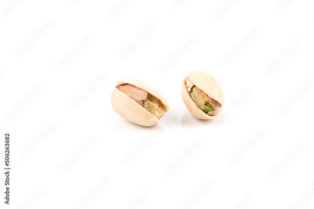 pistachio nut isolated on white background pistachio nut isolated on white background