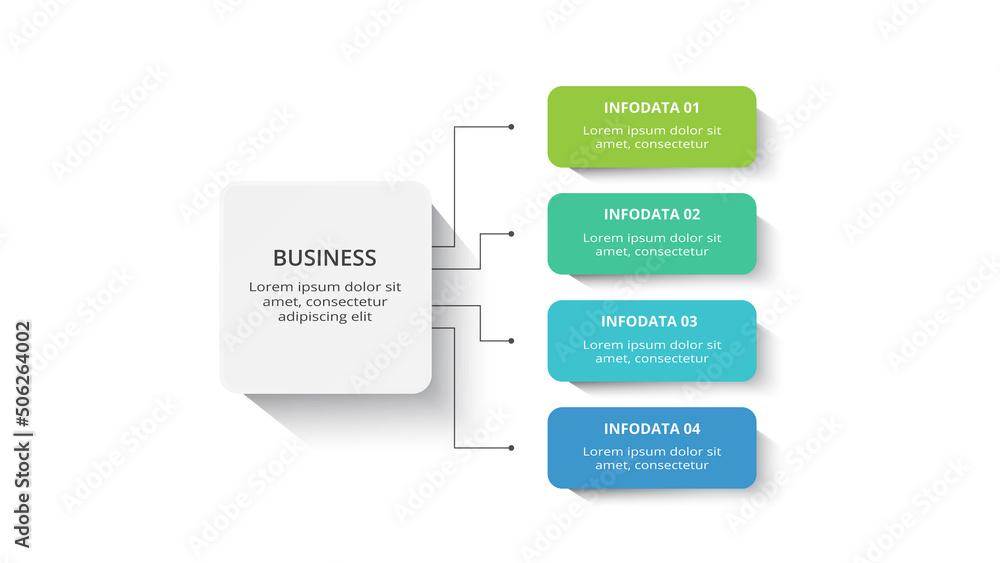Creative concept for infographic with 4 steps, options, parts or processes. Business data visualization. Creative concept for infographic with 4 steps, options, parts or processes. Business data visualization.