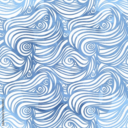 Hand drawn doodle pattern for yourdesign