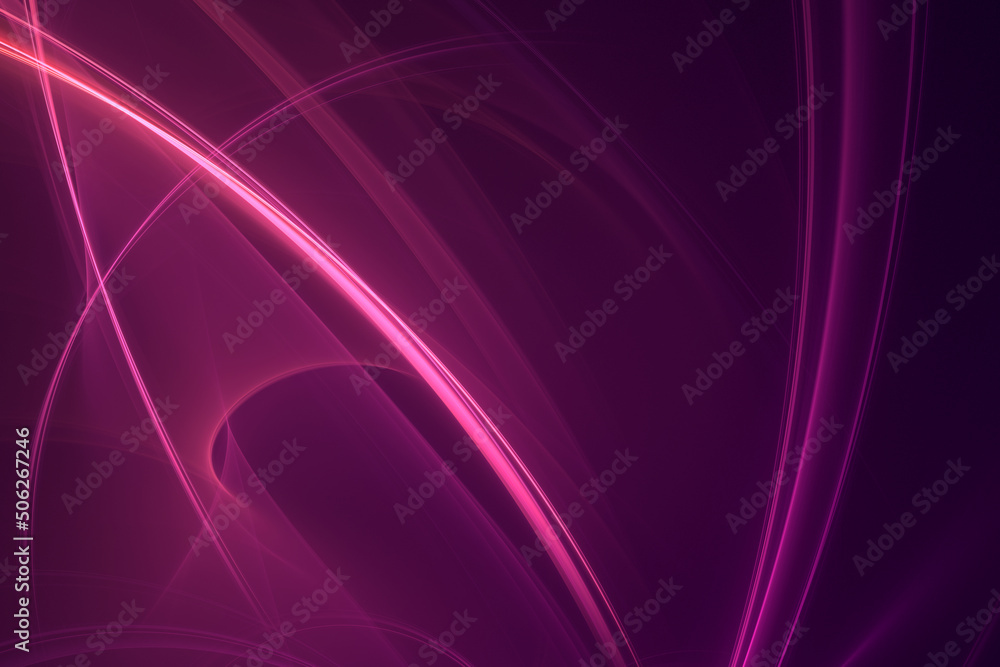 Tender dark pink and purple smooth wavy surface design 3d illustration. Abstract gradient wave background in technology and futuristic style Tender dark pink and purple smooth wavy surface design 3d illustration. Abstract gradient wave background in technology and futuristic style