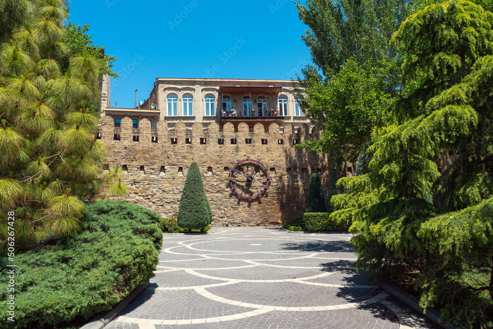 Governors Garden in Baku city