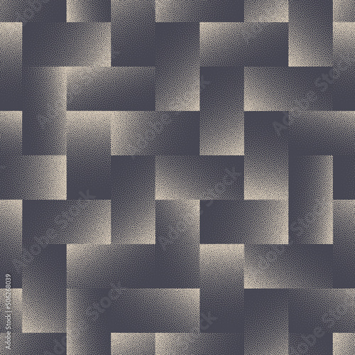 Herringbone Tile Parquet Texture Seamless Pattern Vector Geometric Abstract Background. Classic Rectangular Mosaic Decoration Repetitive Beige Wallpaper. Monochrome Strict Ornament Art Illustration