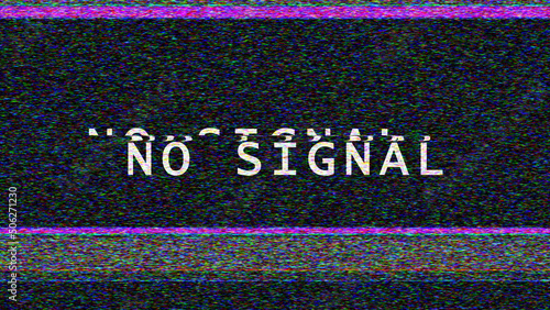 White noise illustration. TV noise effect. No signal. 