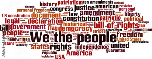 We the people word cloud