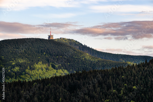 The highest mountain of the Moravian-Silesian Beskids - Lysá Hora.