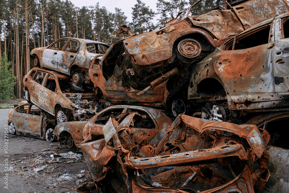 War in Ukraine. Russia kills people and children War in Ukraine. Russia kills people and children
