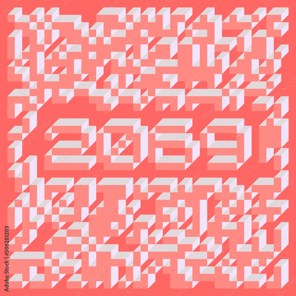 2069 Implementation of Edward Zajec “Il Cubo” from 1971. Essentially a Truchet tile set of 8 tiles and rules for placement art illustration 2069 Implementation of Edward Zajec “Il Cubo” from 1971. Essentially a Truchet tile set of 8 tiles and rules for placement art illustration