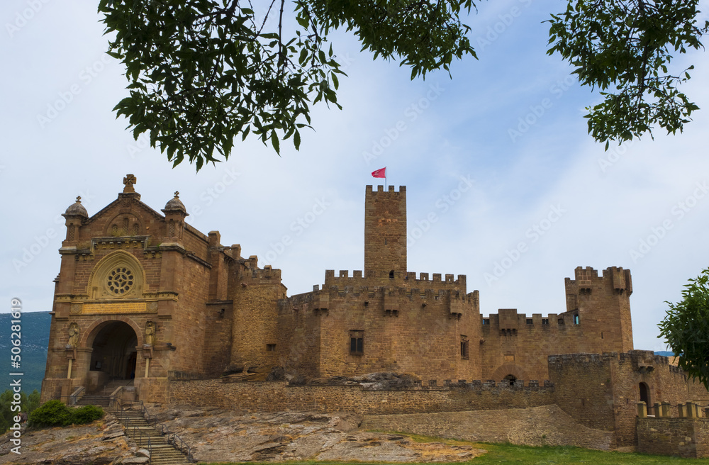 Castillo de Javier is located in Navarra, Spain