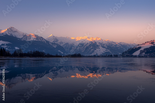 Sunrise in Zell am See