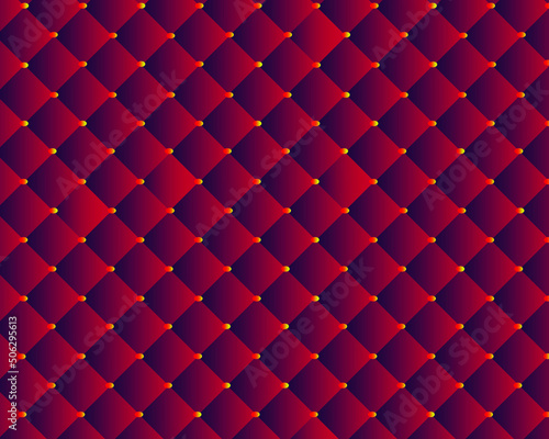 Luxury elegant background pattern isolated on red.
