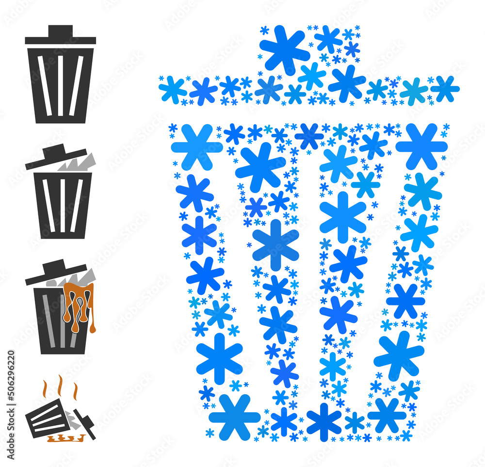 Composition bucket icon is organized for winter, New Year, Christmas. Bucket icon mosaic is organized from light blue snow icons. Some bonus icons are added. Composition bucket icon is organized for winter, New Year, Christmas. Bucket icon mosaic is organized from light blue snow icons. Some bonus icons are added.