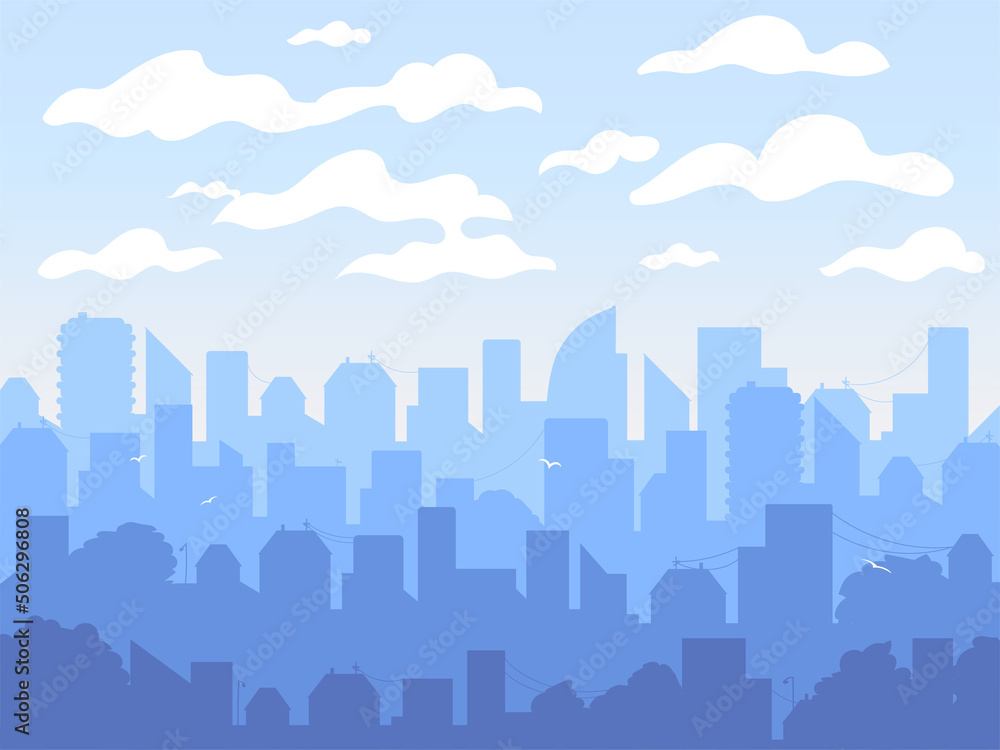 Cityscape city urban landscape vector illustration. Cityscape city urban landscape vector illustration.