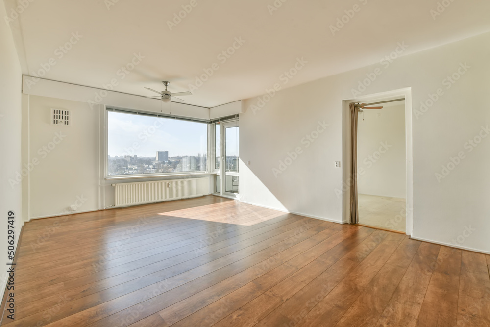 Empty living room in modern house Empty living room in modern house