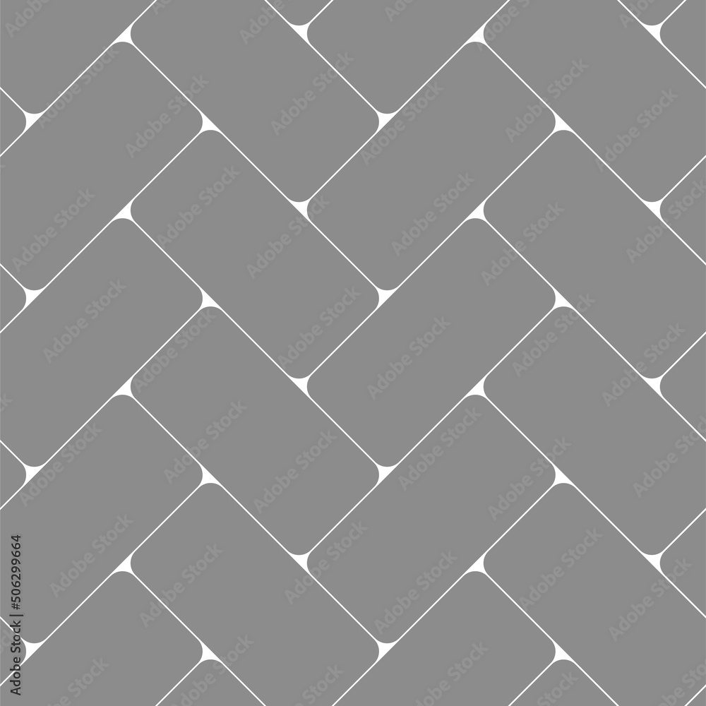 Gray tiles floor