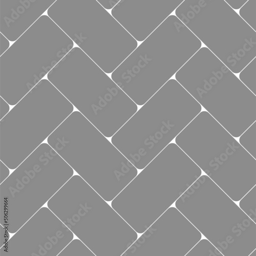 Gray tiles floor