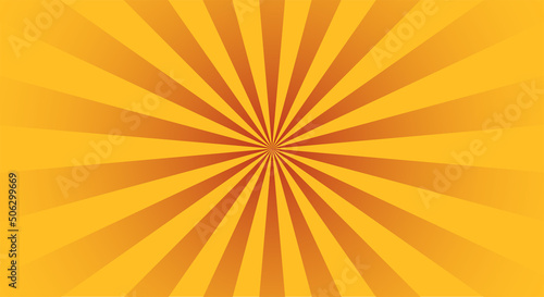 Sunburst or sun burst retro background. Retro background