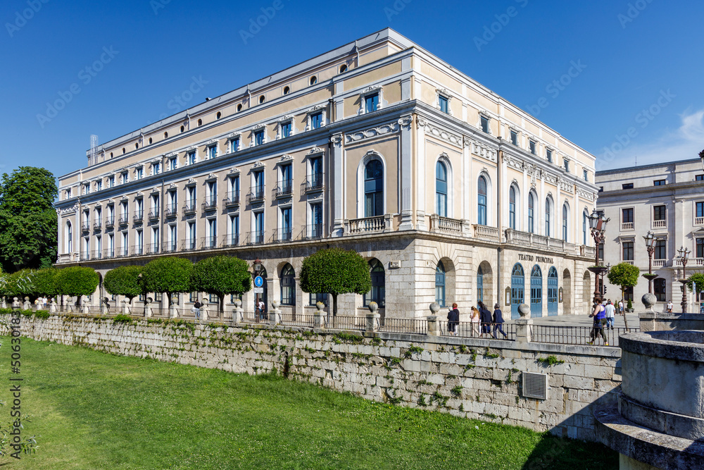 Main Theatre of Burgos, castilla y leon, spain.