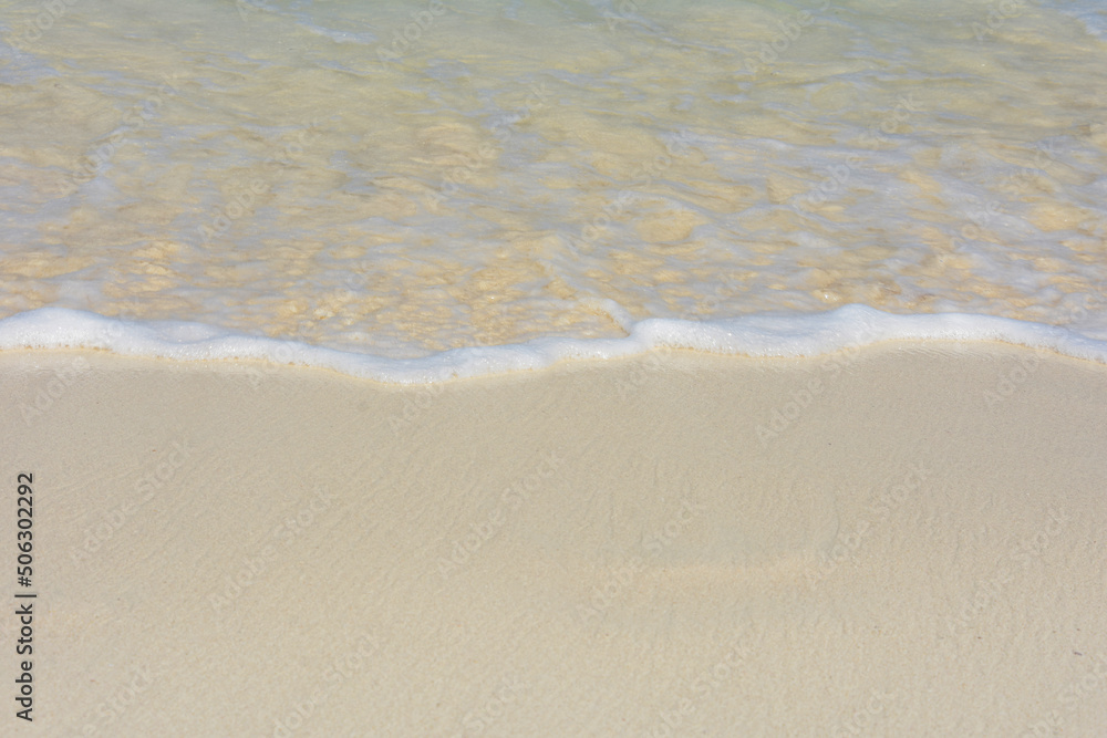 Tide Ebbing Away from the Sand Covered Shore Tide Ebbing Away from the Sand Covered Shore