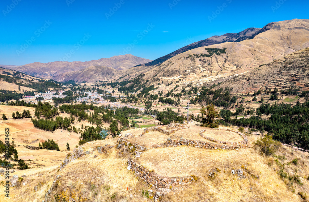 Machu Pitumarca, an ancient Incas town in the Cusco region of Peru