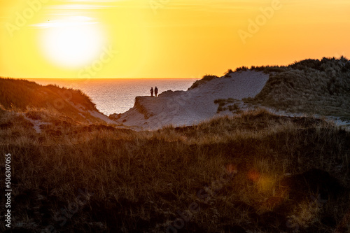 Zweisamkeit beim Sonnenuntergang