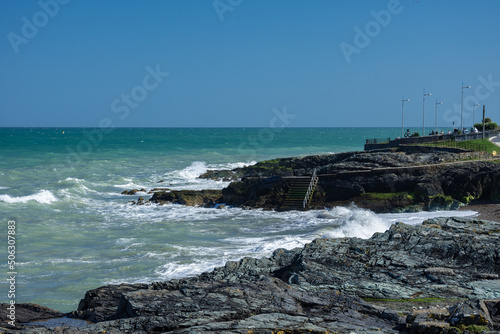 Fotografia, Obraz Greystones Beach, County Wicklow, Ireland.