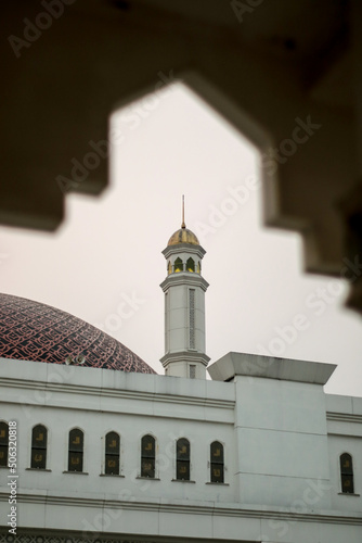 Minaret of Mujahidin Mosque, Pontianak photo