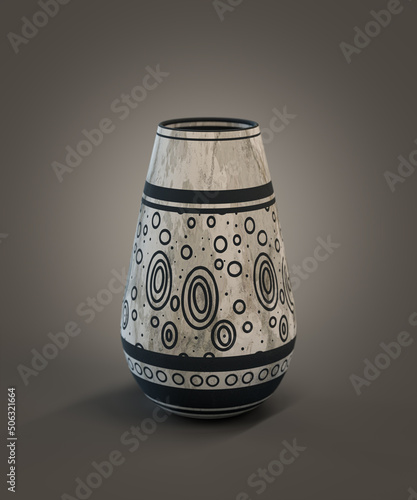 A beautiful pottery design 