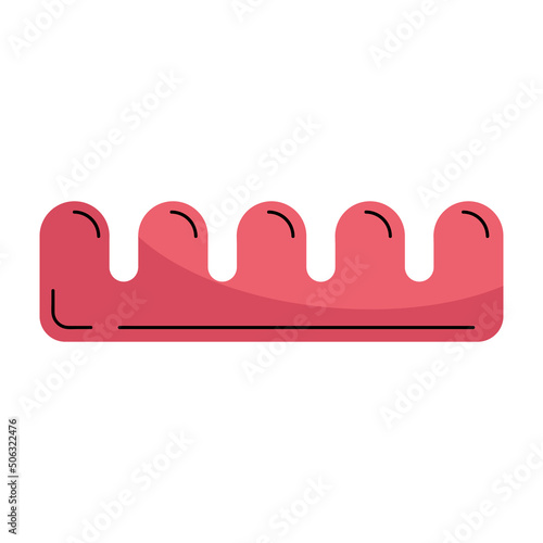 toe separator pink