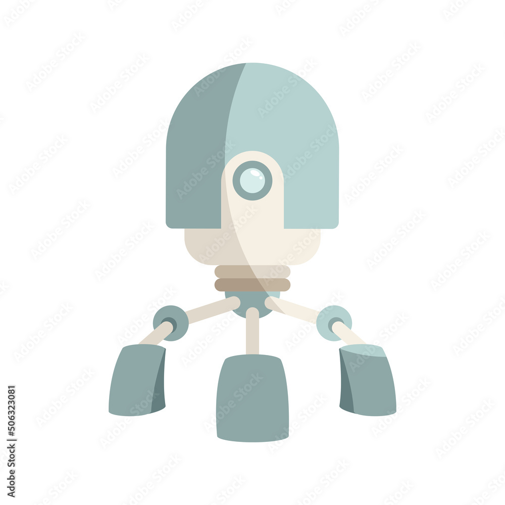 gray robot with three legs gray robot with three legs